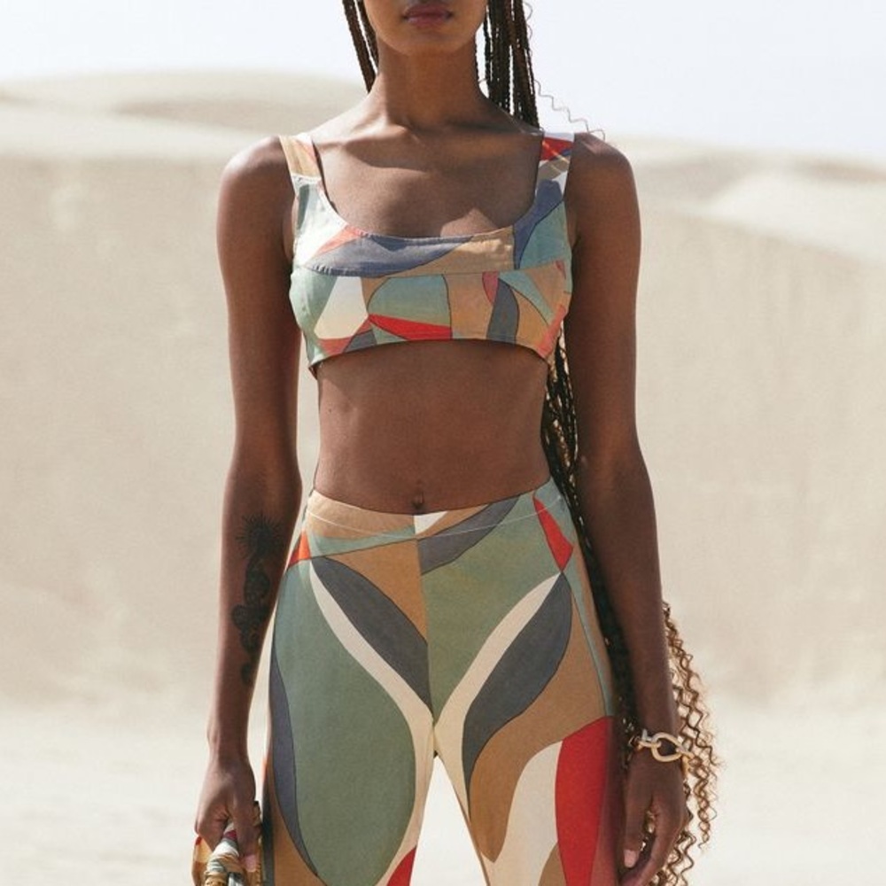 NWT Cult Gaia Dylan Crop Top - Picture 2 of 6